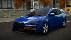 Mitsubishi Lancer Evolution X Miasa para GTA 4