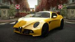 Alfa Romeo 8C Nomxela para GTA 4