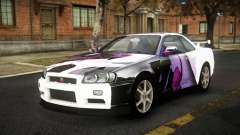 Nissan Skyline R34 Sahunlia S12 para GTA 4