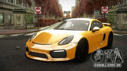 Porsche Cayman GT4 Gellud para GTA 4