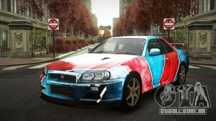 Nissan Skyline R34 Zoelly S10 para GTA 4