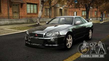 Nissan Skyline R34 Sahunlia S11 para GTA 4