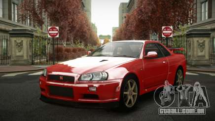 Nissan Skyline R34 Zoelly para GTA 4