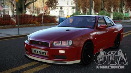 Nissan Skyline R34 Pajlisupi para GTA 4