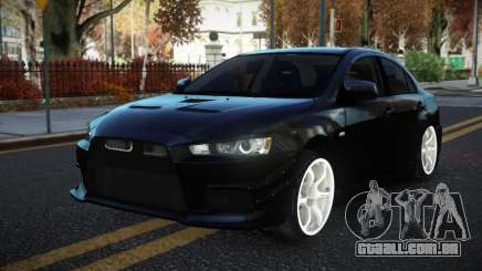 Mitsubishi Lancer Evolution X Zoyixiyuh para GTA 4
