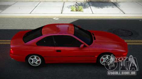 BMW 850CSi Galelina para GTA 4