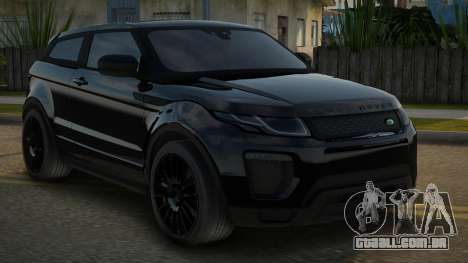 Range Rover Evoque Nahnese para GTA San Andreas