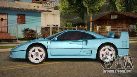 Ferrari F40 Vieren para GTA San Andreas
