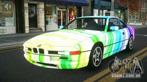 BMW 850CSi Galelina S13 para GTA 4