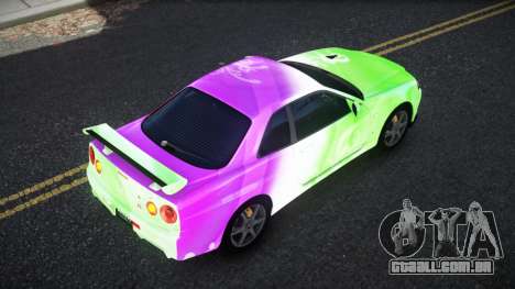 Nissan Skyline R34 Bridy S13 para GTA 4