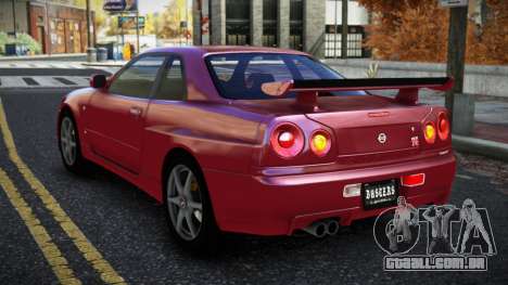 Nissan Skyline R34 Bridy para GTA 4