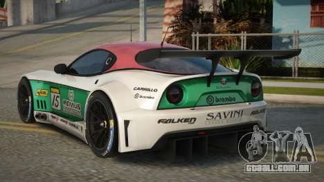 Alfa Romeo 8C GT3 Competizione para GTA San Andreas
