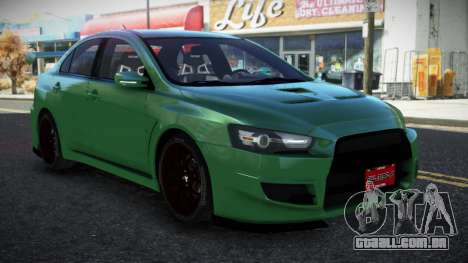 Mitsubishi Lancer Evolution X Jasan para GTA 4