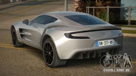 Aston Martin One-77 Sonah para GTA San Andreas