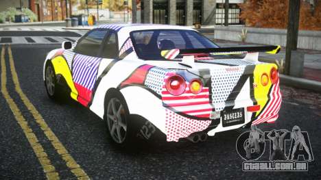 Nissan Skyline R34 Bridy S8 para GTA 4