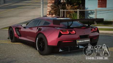 Chevrolet Corvette C7R Rijoew para GTA San Andreas