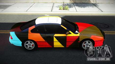 BMW 850CSi Galelina S7 para GTA 4