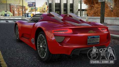 Porsche 918 Foytoric para GTA 4