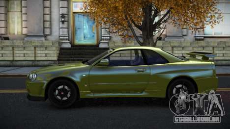 Nissan Skyline R34 Vijugade para GTA 4