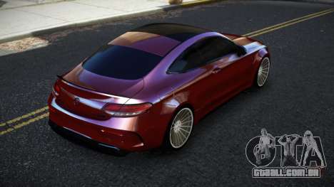 Mercedes-Benz C63S AMG Genfoqu para GTA 4