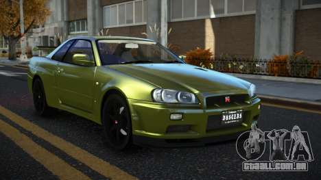 Nissan Skyline R34 Vijugade para GTA 4