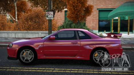 Nissan Skyline R34 Bridy para GTA 4