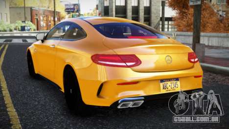 Mercedes-Benz C63S AMG Nasjaxo para GTA 4