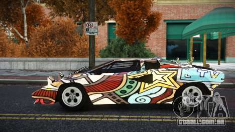 Lamborghini Countach Emisic S8 para GTA 4