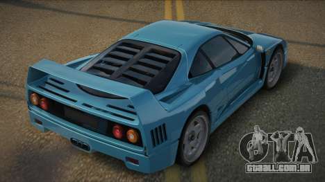 Ferrari F40 Vieren para GTA San Andreas