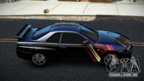 Nissan Skyline R34 Bridy S2 para GTA 4