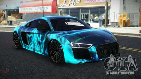 Audi R8 Dochargo S12 para GTA 4