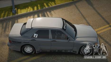 Mercedes-Benz 190E Gartjenya para GTA San Andreas