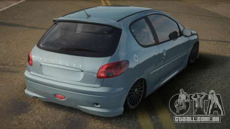 Peugeot 206 Rolily para GTA San Andreas