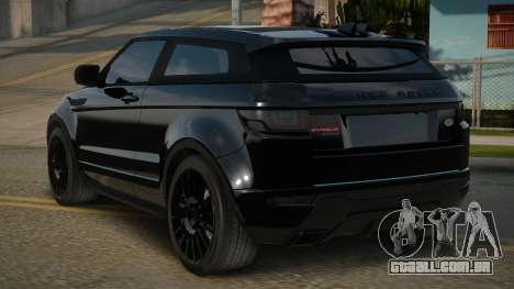 Range Rover Evoque Nahnese para GTA San Andreas