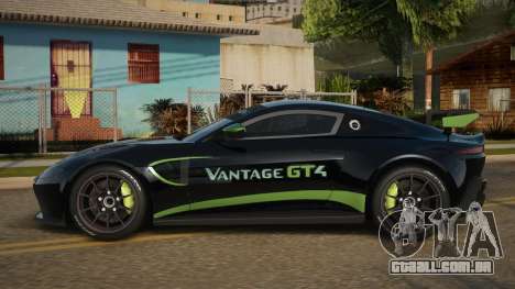 Aston Martin Vantage GT4 Tedon para GTA San Andreas