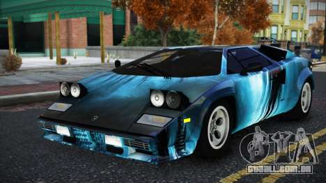 Lamborghini Countach Emisic S2 para GTA 4