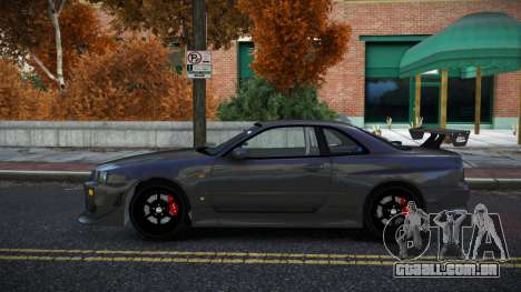 Nissan Skyline R34 Nubo para GTA 4