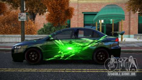 Mitsubishi Lancer Evolution X Jasan S5 para GTA 4