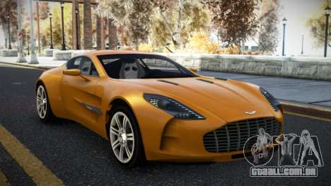 Aston Martin One-77 Zuvejoju para GTA 4