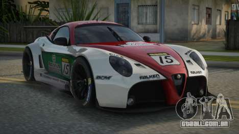 Alfa Romeo 8C GT3 Competizione para GTA San Andreas