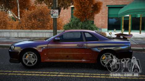 Nissan Skyline R34 Bridy S1 para GTA 4