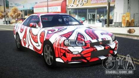 Nissan Skyline R34 Bridy S10 para GTA 4