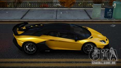 Lamborghini Aventador Linake para GTA 4