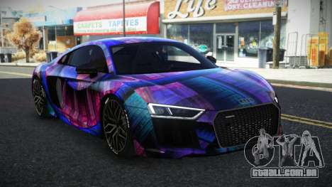 Audi R8 Dochargo S13 para GTA 4
