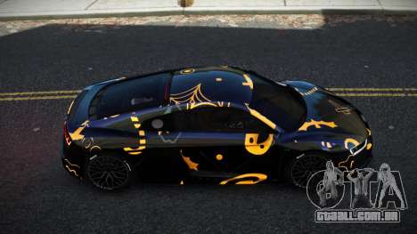 Audi R8 Dochargo S11 para GTA 4