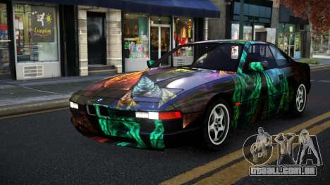 BMW 850CSi Galelina S6 para GTA 4