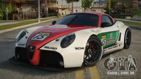 Alfa Romeo 8C GT3 Competizione para GTA San Andreas