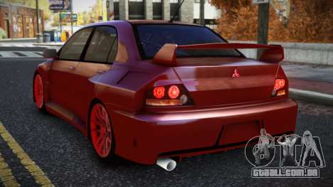 Mitsubishi Lancer Evolution VIII Bajcipo para GTA 4