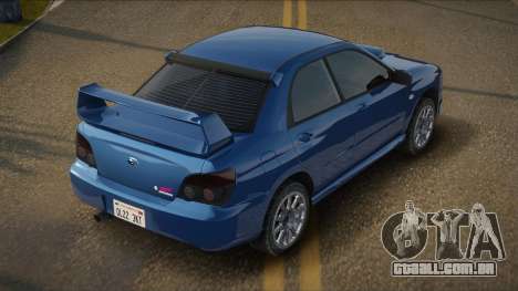 Subaru Imperza Sederphia para GTA San Andreas