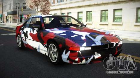 BMW 850CSi Galelina S14 para GTA 4
